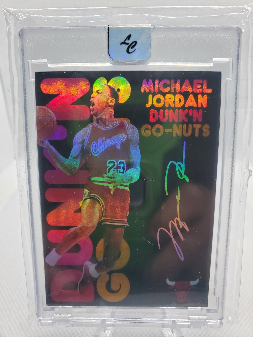 Legendary Customs 2024 Michael Jordan Chicago Bulls Dunkin Go-Nuts #23 NM